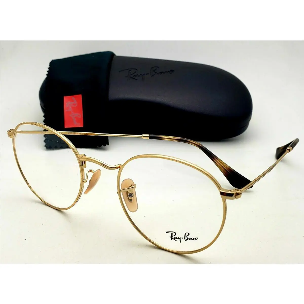 Ray-ban Rx-able Classic Eyeglasses RB 3447V 2500 50-21 145 Gold Round Frames