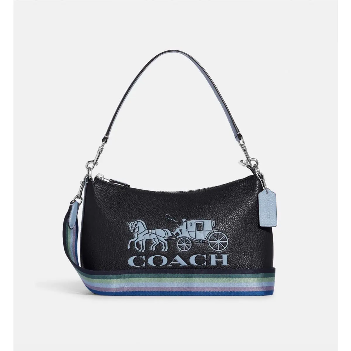 Coach Clara Small Shoulder Bag with Horse and Carriage CE585