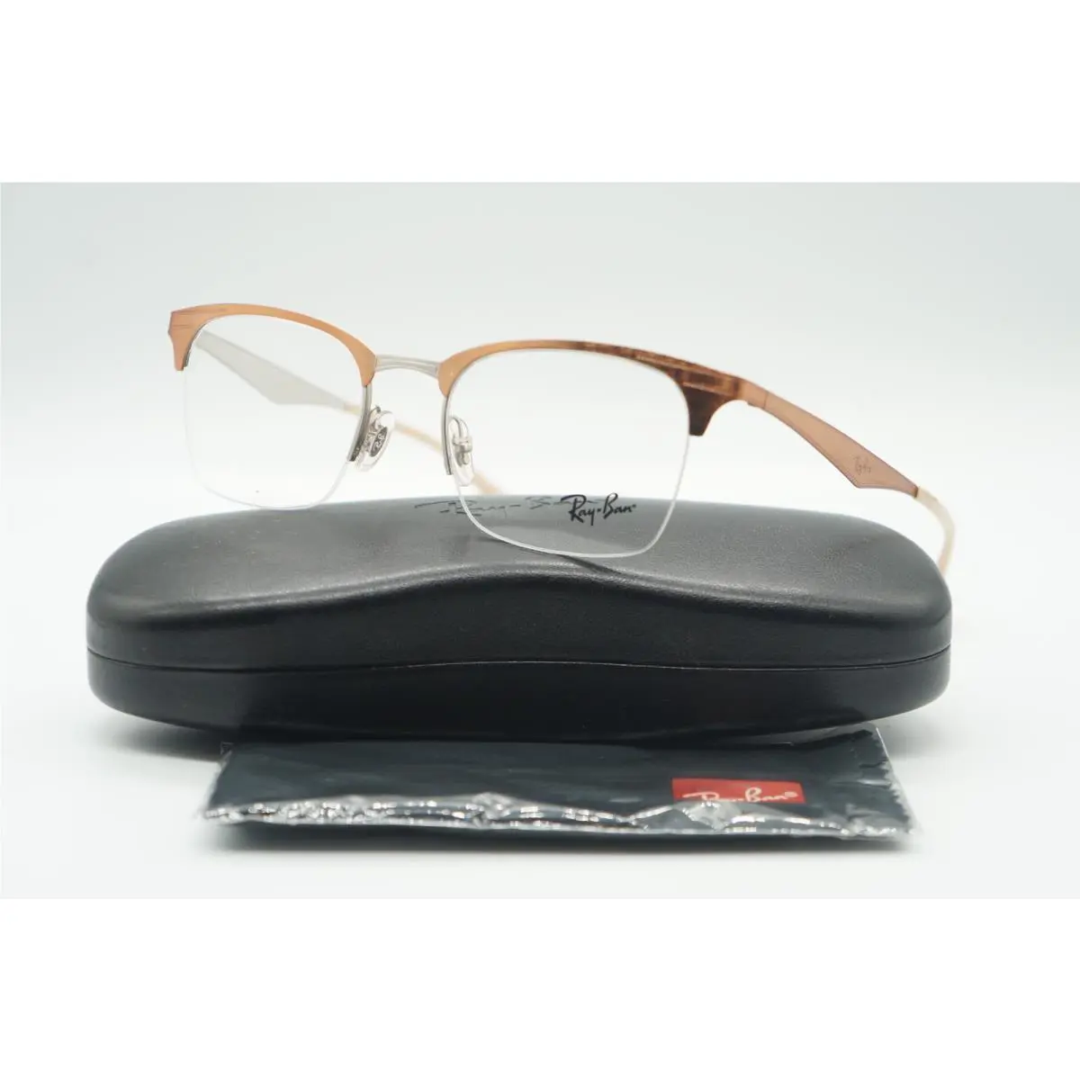Ray-ban RB 6360 2920 Copper Brown Frame Eyeglasses 51-20