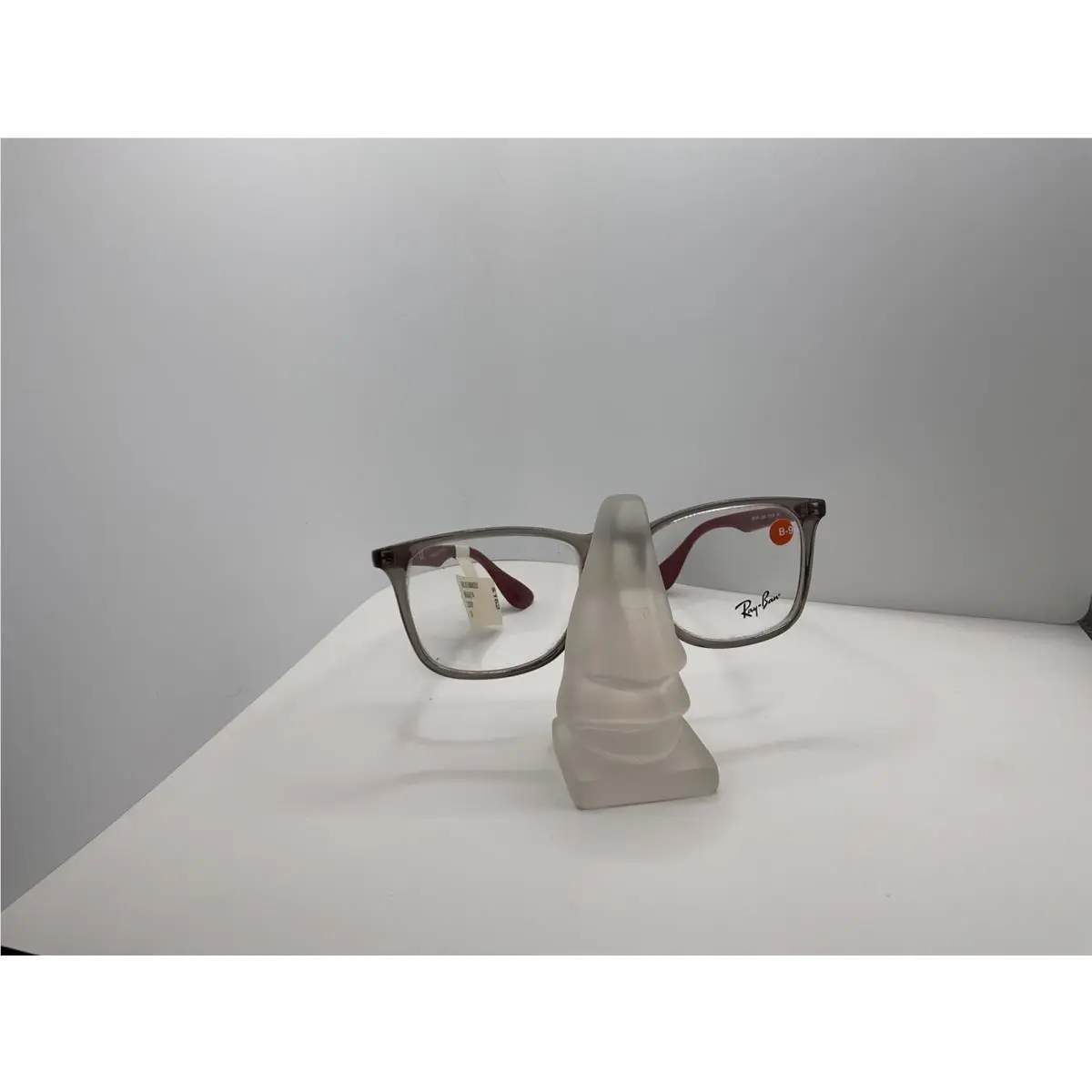 Ray-ban RB7074 8083 Eyeglasses Clear Red Frames Only 52-18-145