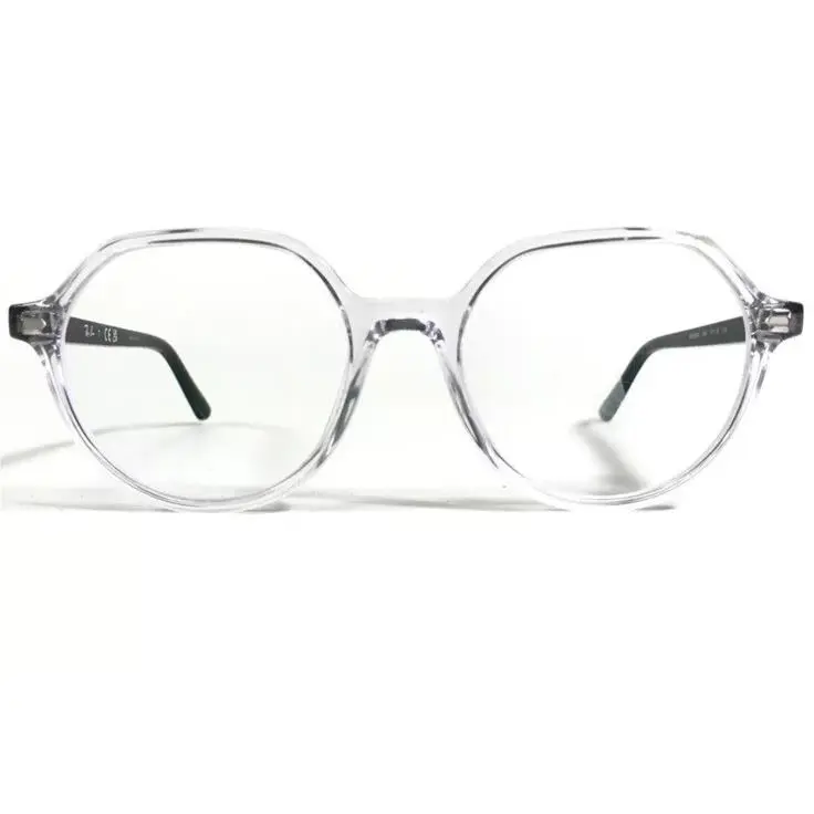 Ray-ban Small Eyeglasses Frames RB9095V 3541 Black Clear Round 47-16-130