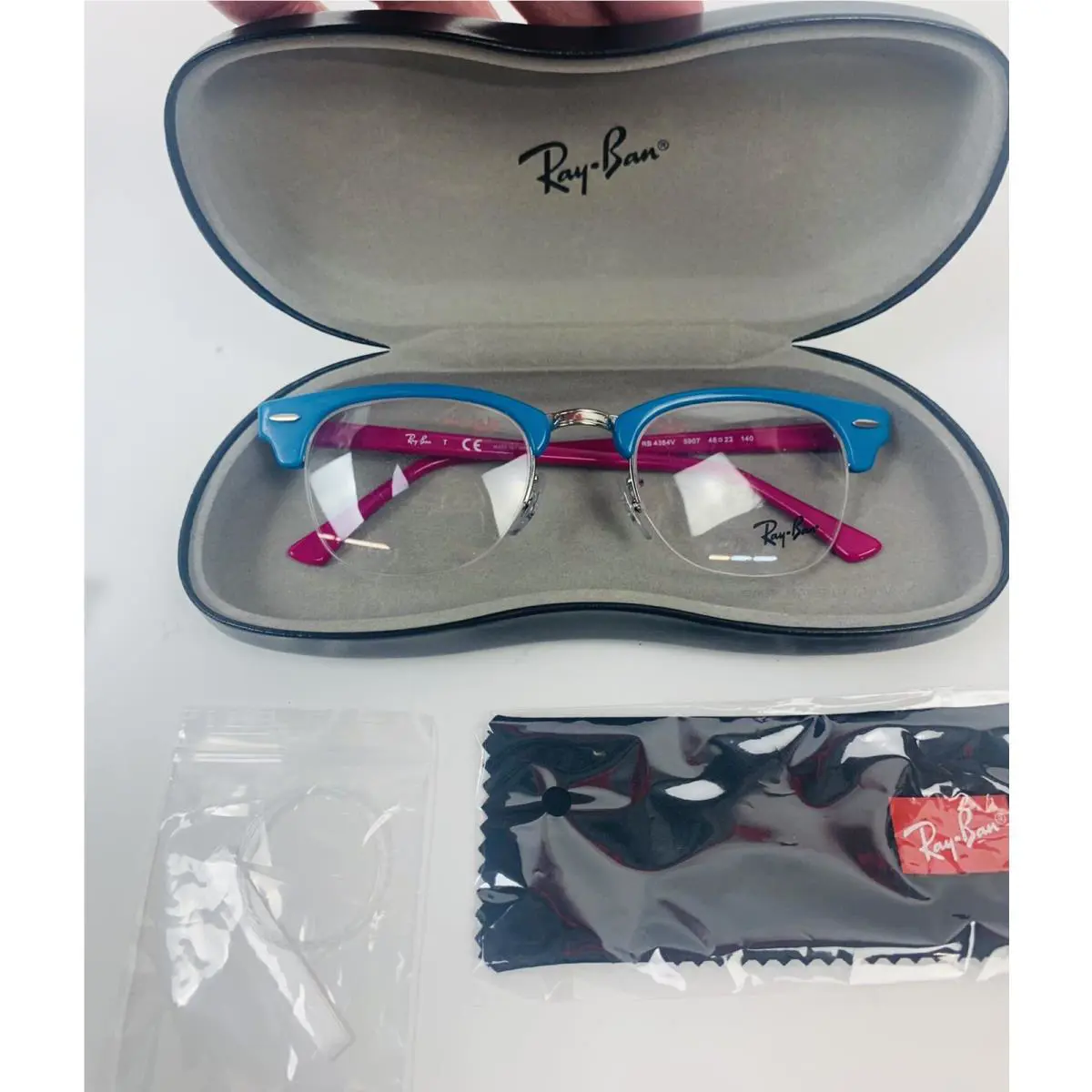 Ray-ban 4354V 5907 Eyeglasses Turquoise 48-22-140