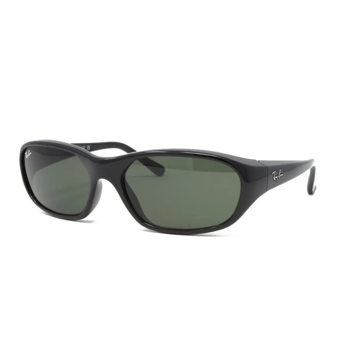 Ray Ban Sunglasses Men`s Daddy-o II RB2016 60131 Polished Black 59mm Green Lens