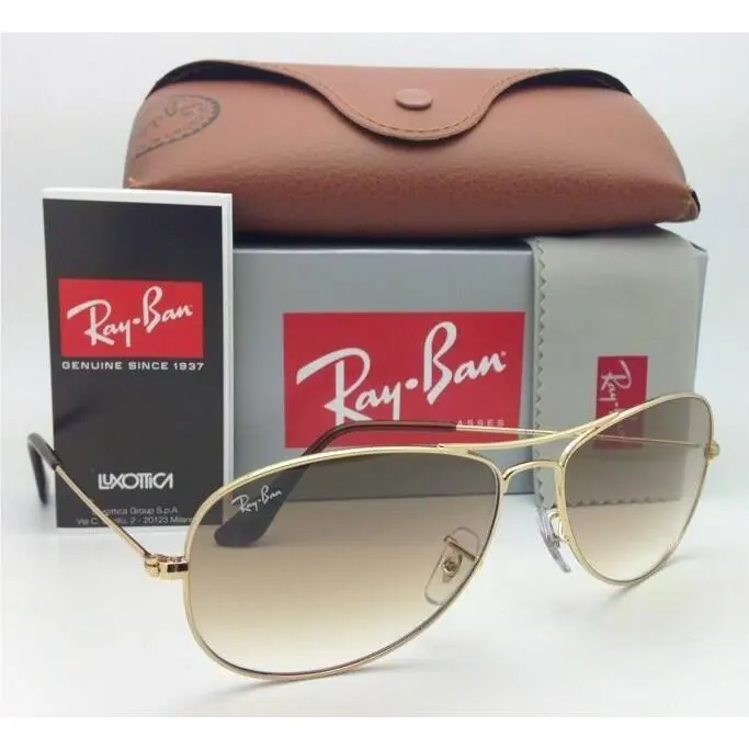 Ray-ban Sunglasses RB 3362 Cockpit 001/51 59-14 Arista Gold W/brown Gradient