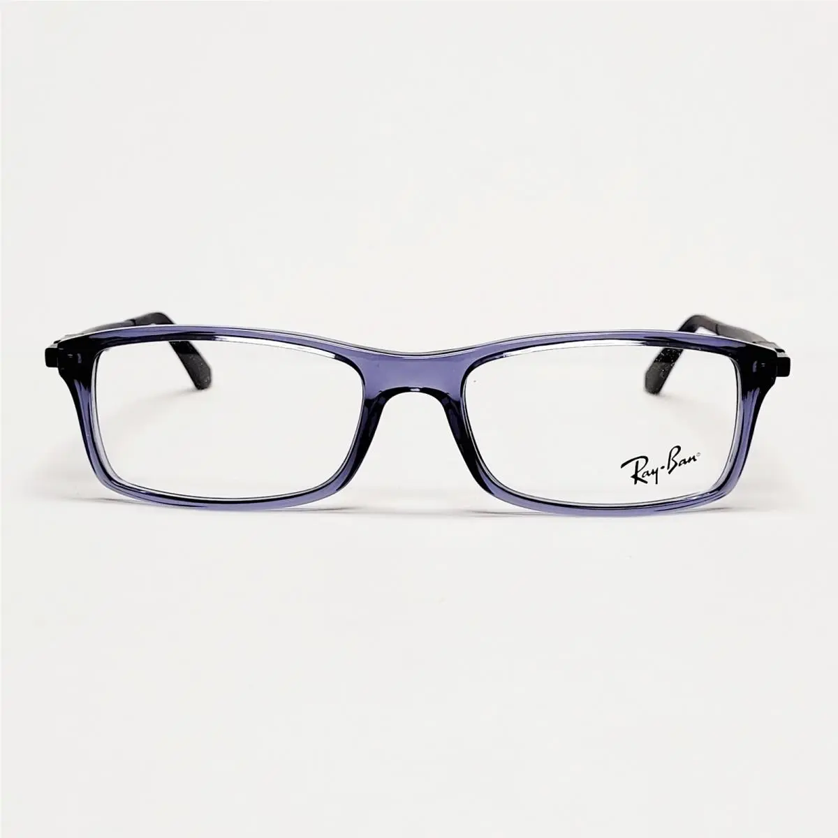 Ray Ban RB7017 Eyeglass Frames Rectangle Full Rim Eyewear Blue 54-17 145mm