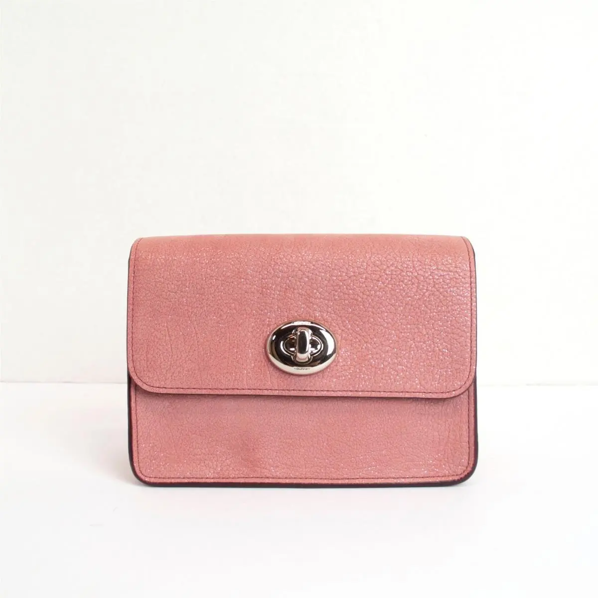 Coach Bowery Crossbody in Glitter Rose/silver 12092