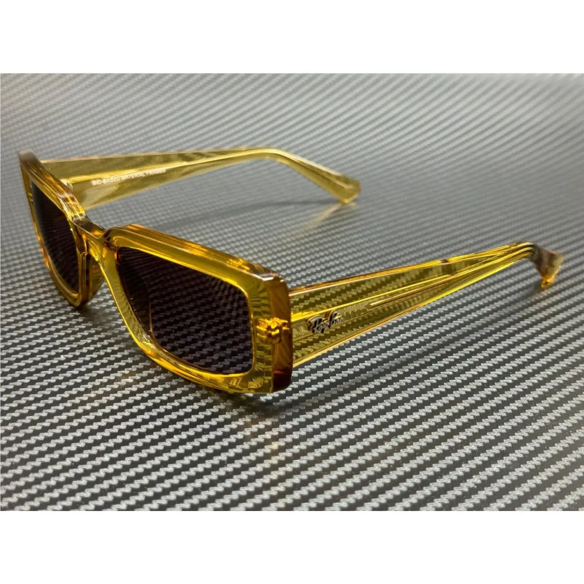 Ray Ban RB4395 66828H Transparent Yellow Kiliane Unisex 54 mm Sunglasses