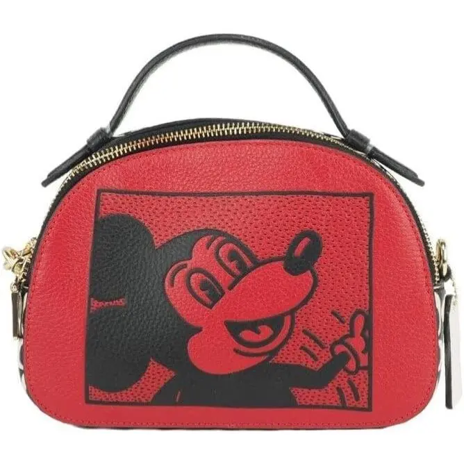 Coach Women’s Disney Mickey Mouse X Keith Haring Serena Satchel C6977