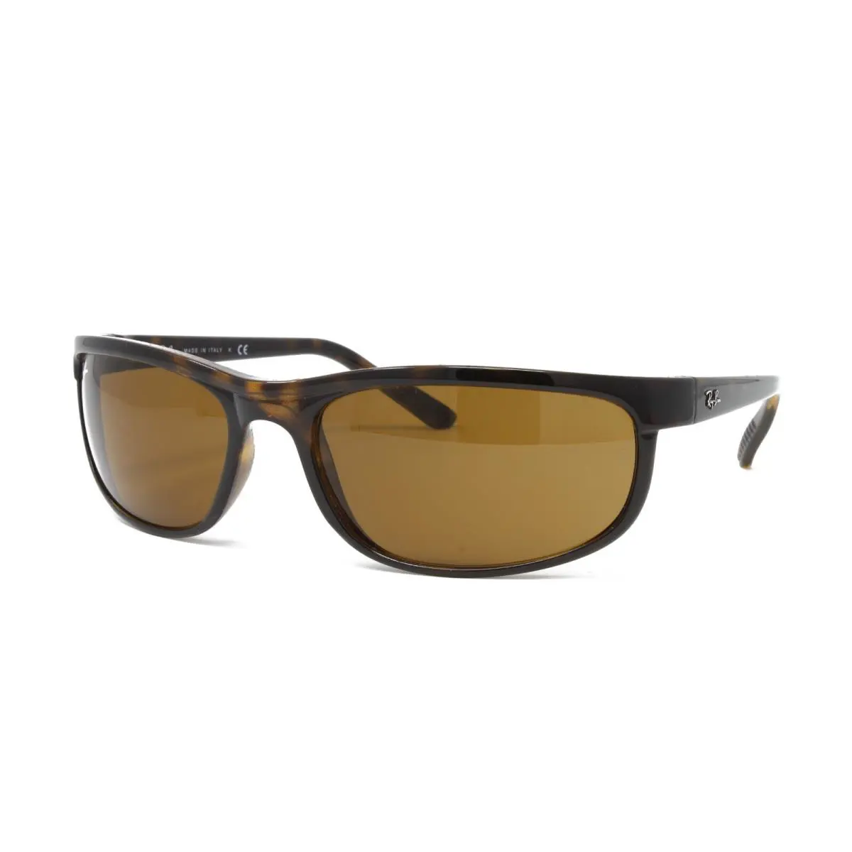 Ray Ban Predator 2 RB2027 650833 Men`s Sunglasses Dark Havana 62mm Brown Lens - Frame: Brown, Lens: Brown