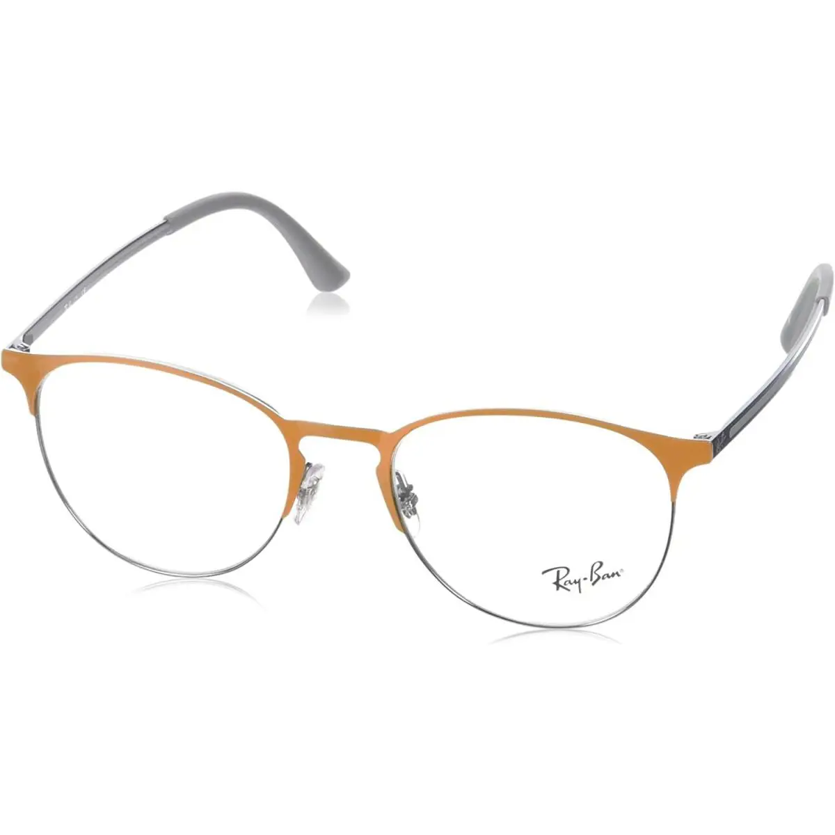 Ray-ban 0RX6375 51 Gunmetal Top/orange One Size