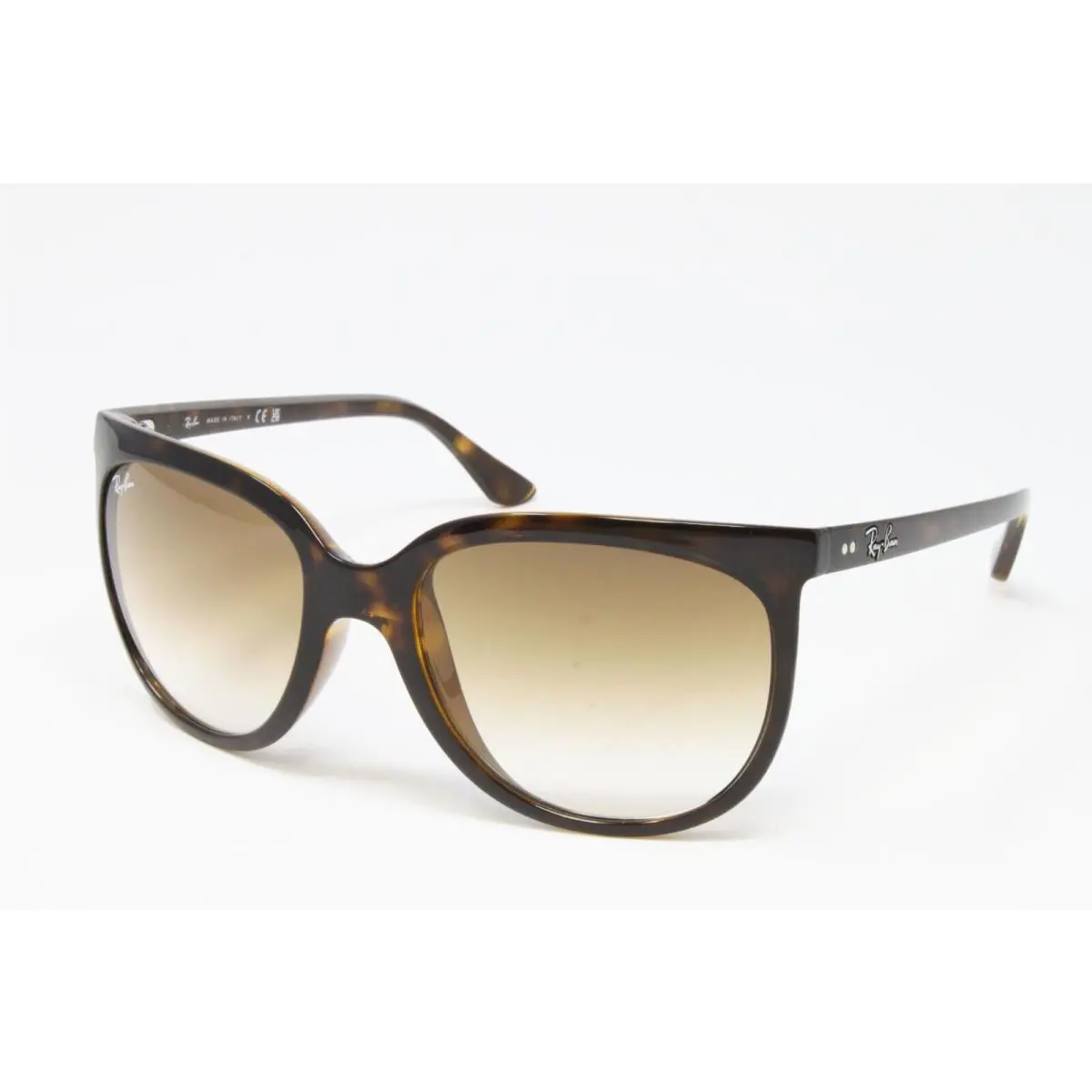 Ray Ban Women`s Sunglasses Cats 1000 RB4126 710/51 Light Havana 57mm