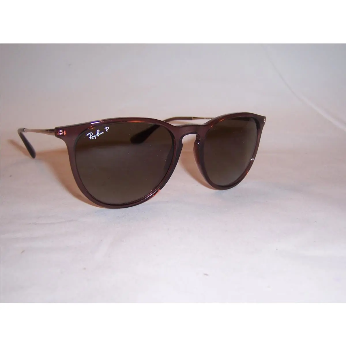 Rayban Sunglasses 4171 Rubber 6593T5 Brown/brown Polarized 54mm