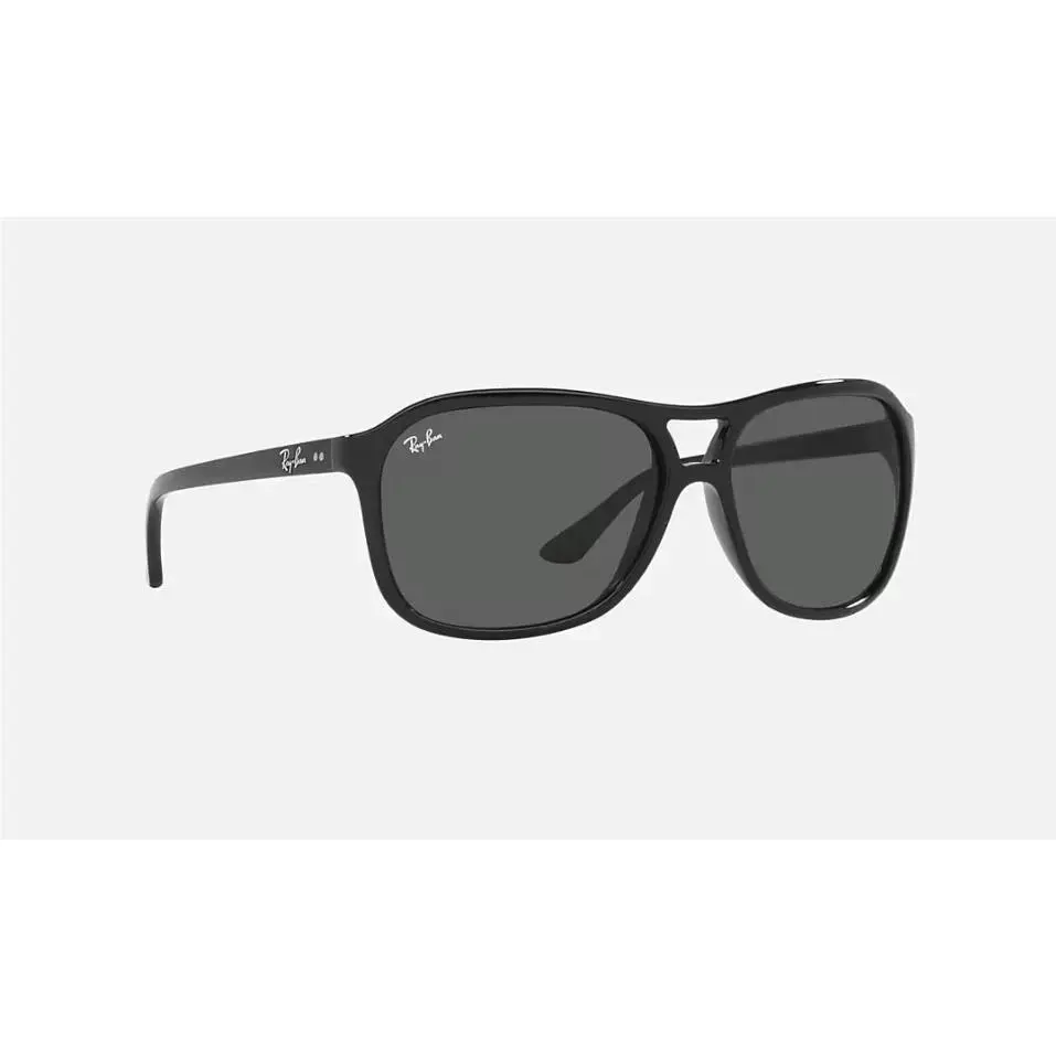 Ray-ban RB4128 G601 60-15 Square Sunglasses Black Frame Green Lenses by Ray-Ban