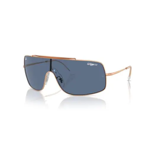 Ray Ban Sunglasses RB3897 Wings Iii 9202/80 Rose Gold/dark Blue Lens