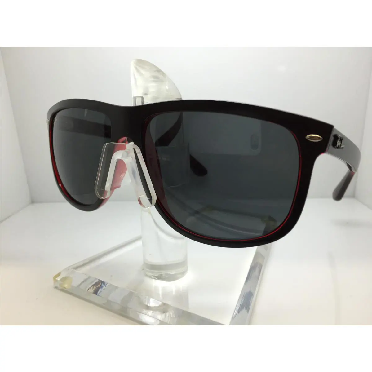Rayban RB 4147 6171/87 Matte Black/red Grey Lens