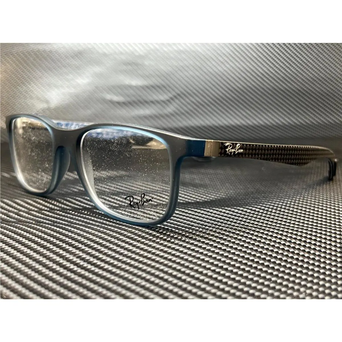 Ray Ban RX8903 5262 Matte Blue Square 53 mm Unisex Eyeglasses