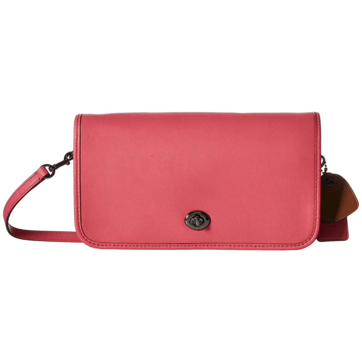 Coach Women`s Wholesale Glvt Turnlock Crossbody Dk/dahlia Crossbody Bag