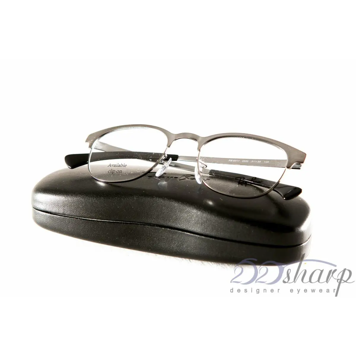 Ray Ban Eyeglasses-rb 6317 2553 51 Gunmetal