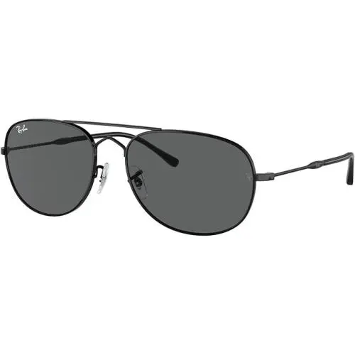 Ray-ban Bain Bridge Polished Black Frame / Dark Grey Lenses RB3735 002-B157 by Ray-Ban