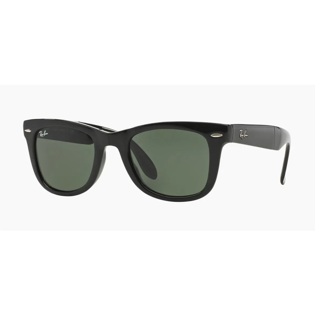 Ray-ban Wayfarer Folding RB 4105 Black/G-15 Classic Green 601 F Sunglasses