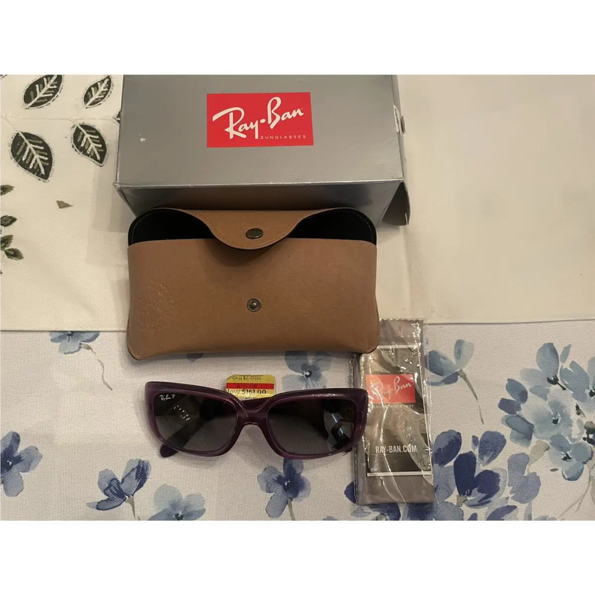 Women`s Ray-ban Rb4395 54mm Kiliane Rectangle Gradient Sunglasses