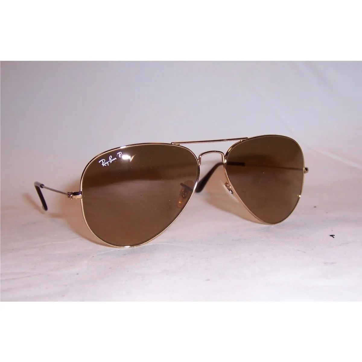 Ray Ban Aviator Sunglasses 3025 001/M2 Gold/brown 58MM Polarized