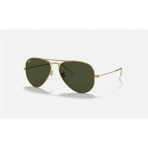 Ray Ban Aviator Large Metal Arista G-15 Green T135 S58 RB3025