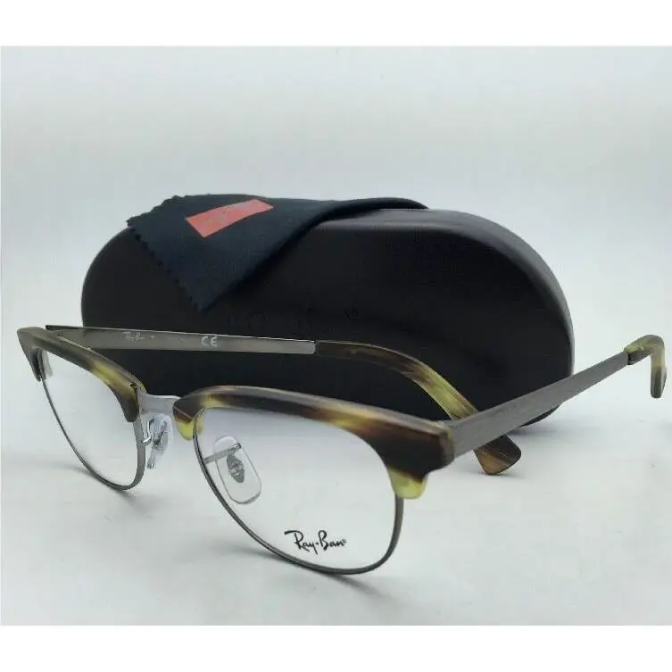 Ray-ban Rx-able Eyeglasses RB 5294 5430 49-21 Matte Green Havana Tort Frames