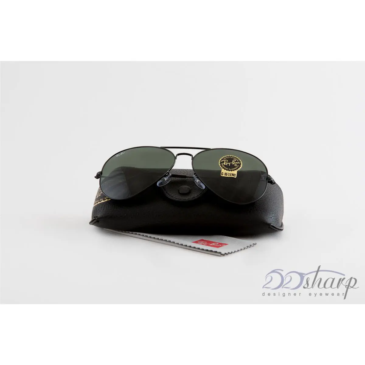 Ray-ban Eyeglasses-rb 3026 Aviator Large Metal L2821 Black
