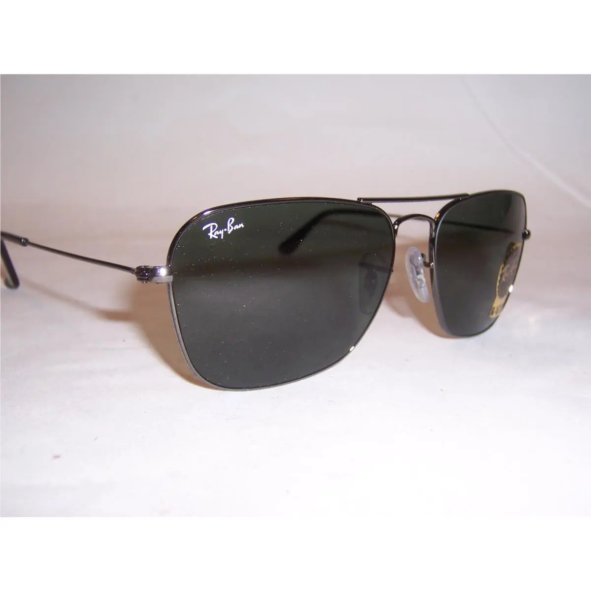 Ray Ban Sunglasses Caravan 3136 004 Gunmetal/green 58MM