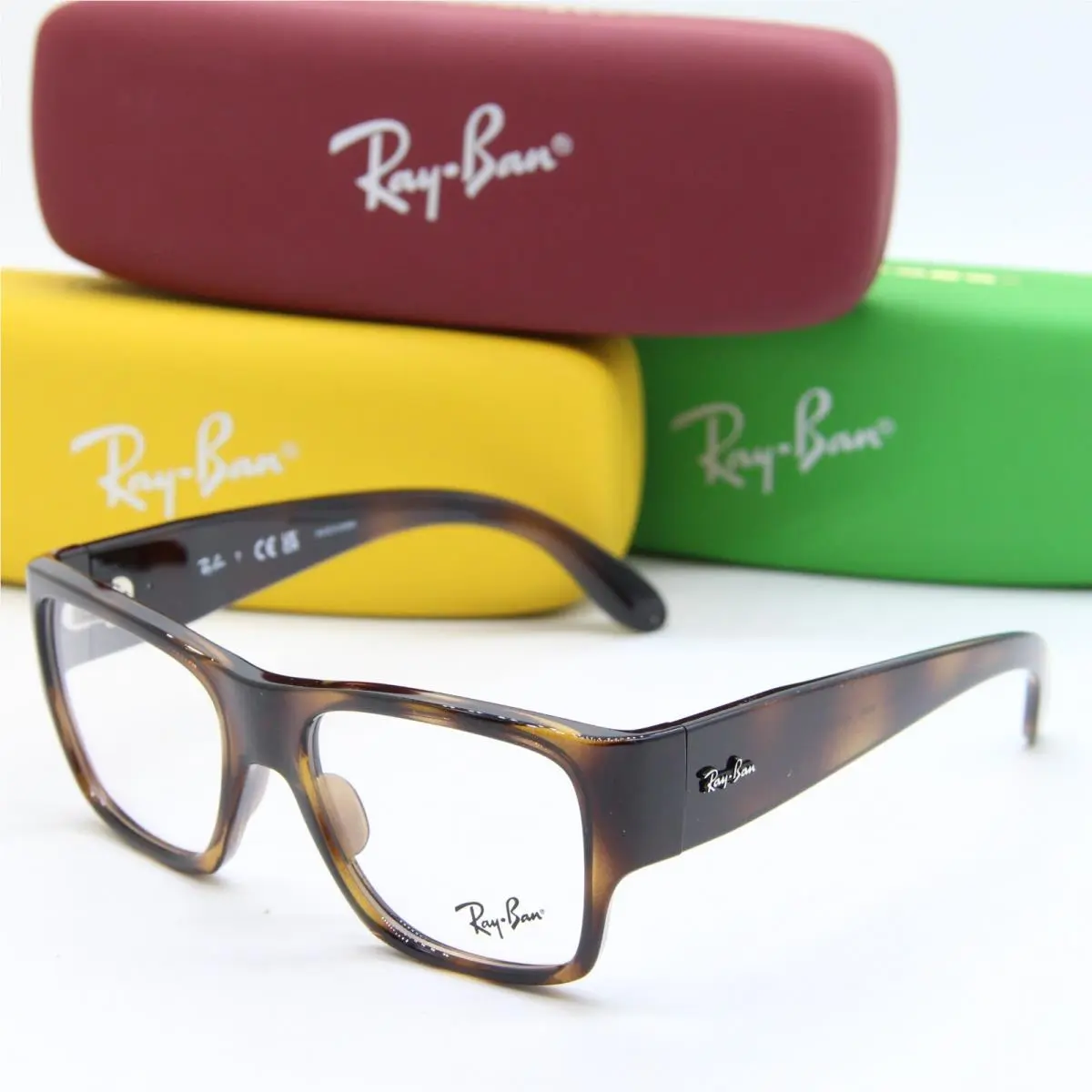 Ray-ban Junior RB 9287V 3685 Havana Eyeglasses W/case 48-16
