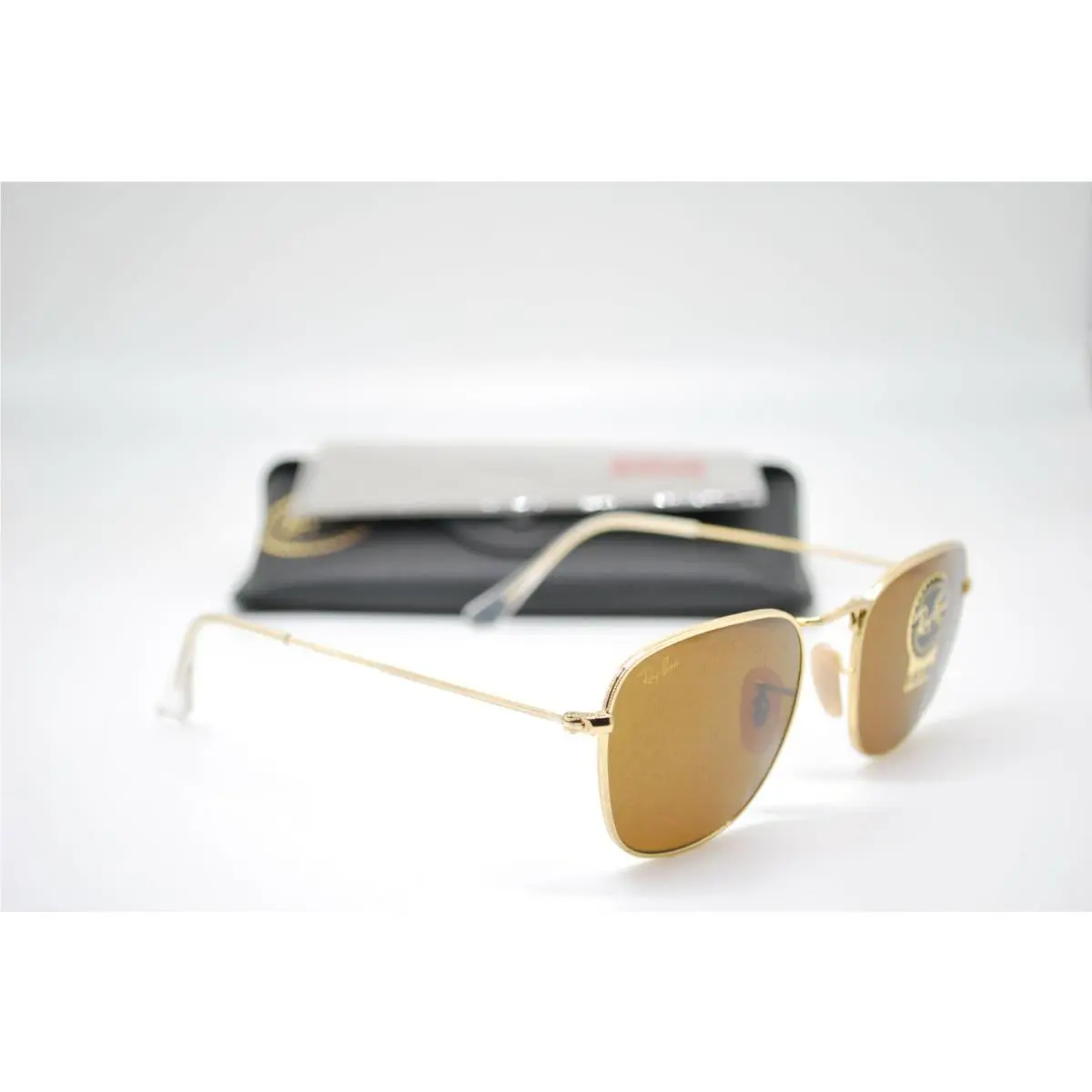 Ray-ban RB 3857 9196/33 Gold Brown Frame Sunglasses 51-20