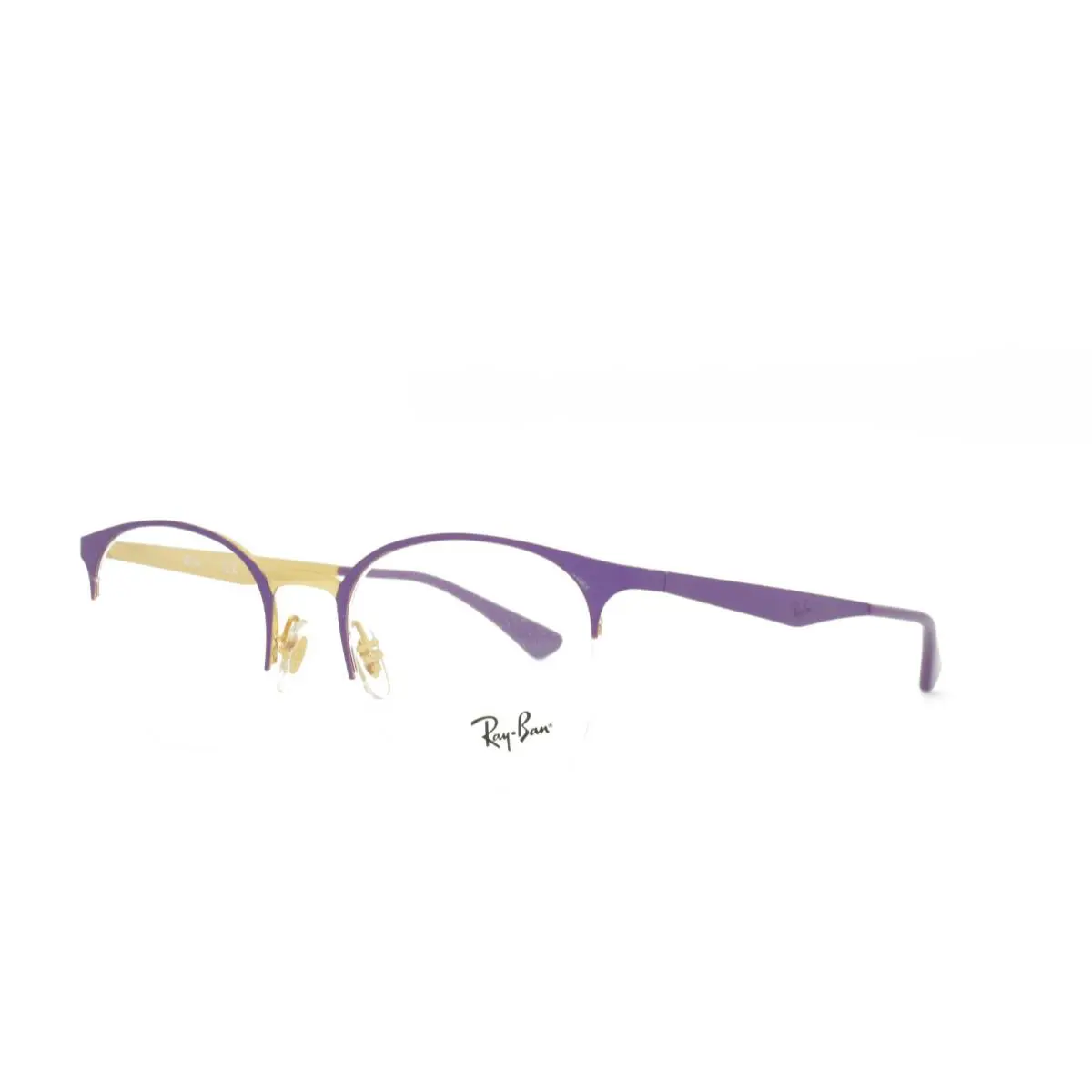 Ray-ban 6422 3045 Eyeglasses 49-19-140 Purple Gold