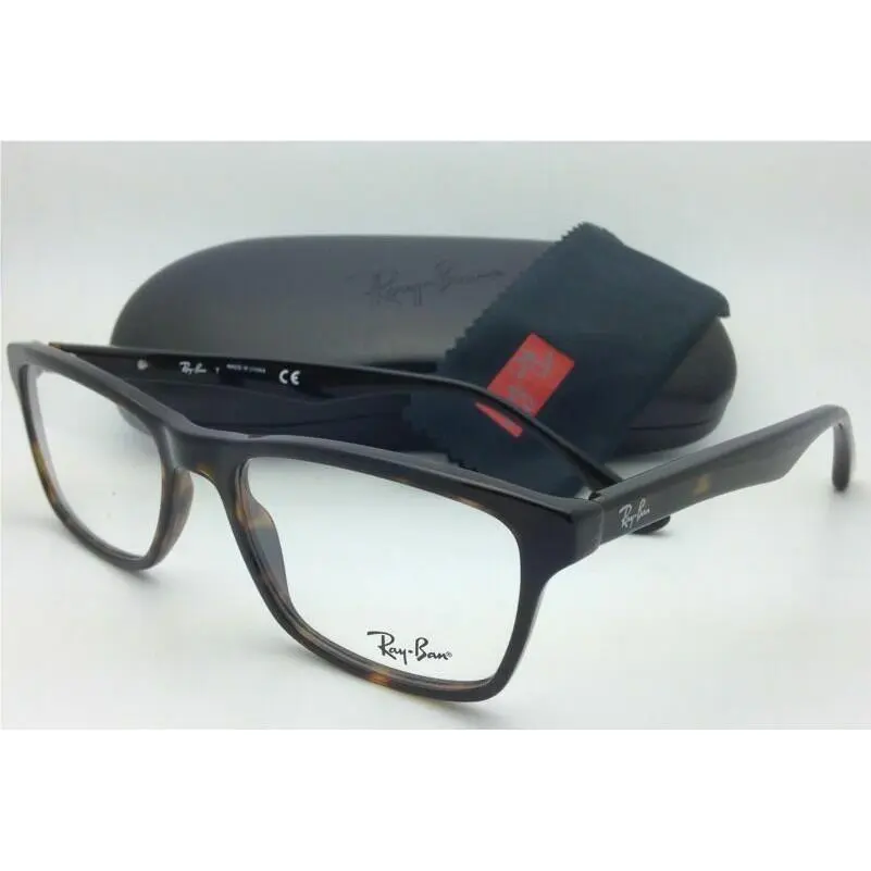 Ray-ban Eyeglasses Highstreet RB 5279 2012 55-18 Dark Havana Tortoise Frames