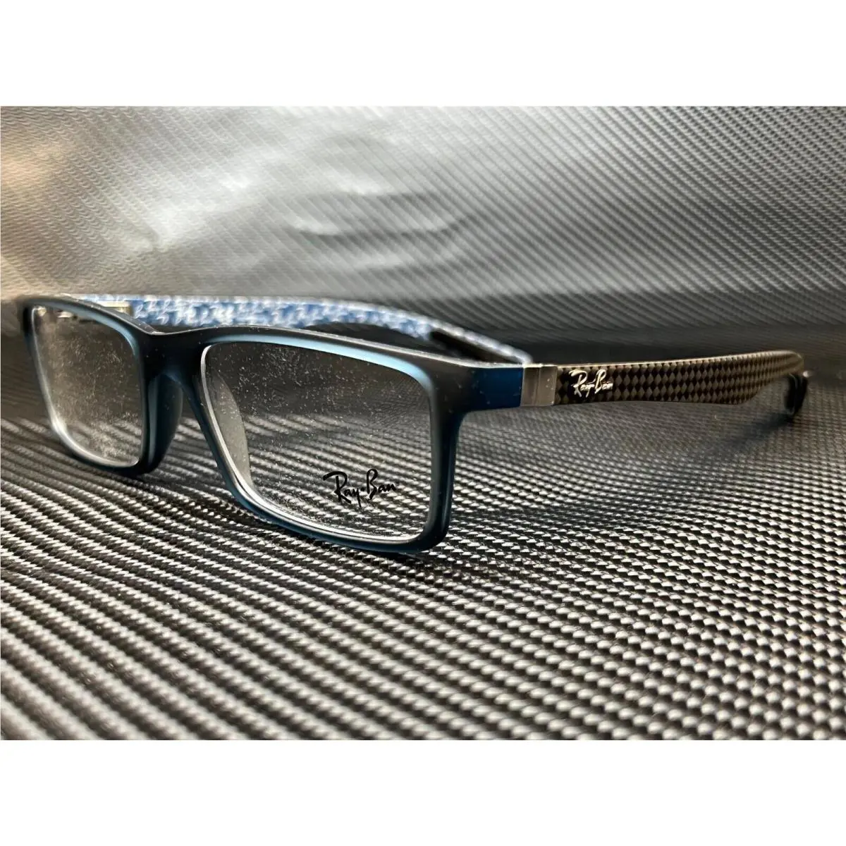 Ray Ban RX8901 5262 Blue Square 53 mm Unisex Eyeglasses