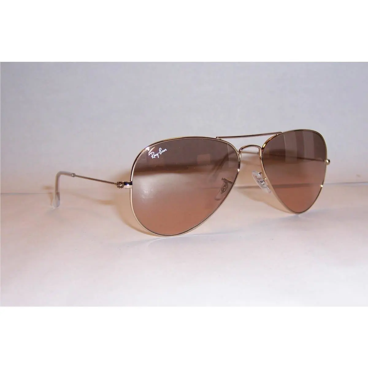 Ray Ban Aviator Sunglasses 3025 001/3E Arista/pink Mirror 58MM