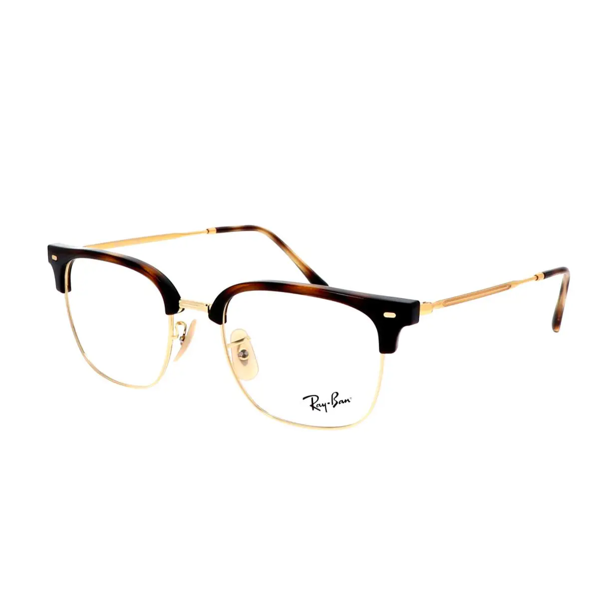 Ray-ban Clubmaster Eyeglasses RB 7216 2012 51-20 Tortoise Gold Frames - Frame: Tortoise & Gold