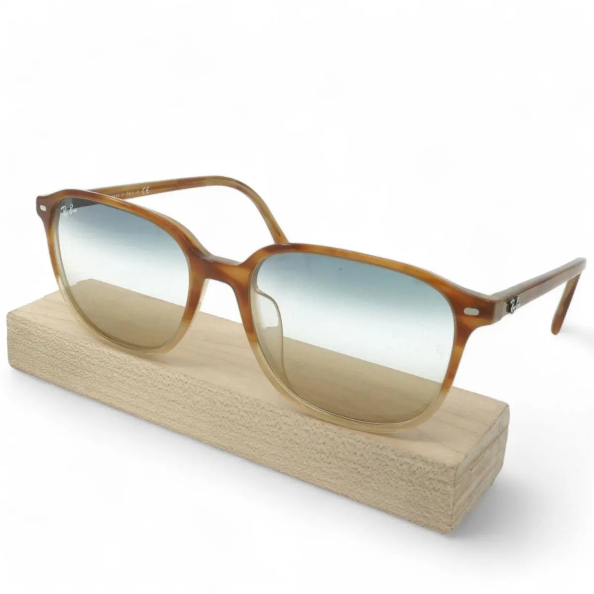 RB2193F-1328/GD_55 Unisex Ray-ban Leonard Sunglasses - Frame: GRADIENT LIGHT BROWN HAVANA