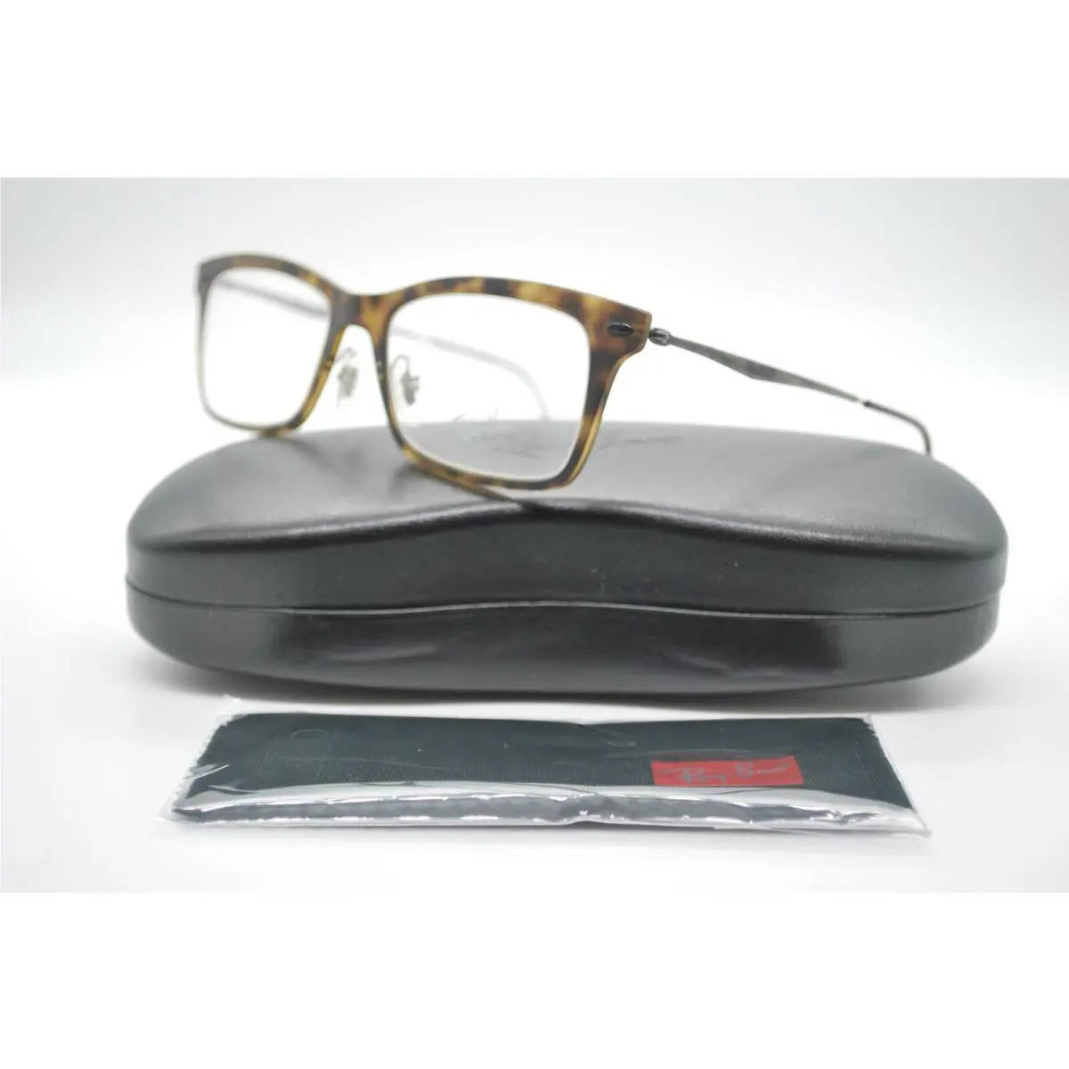 Ray Ban RB 7039 5200 Light Ray Tortoise Eyeglasses Frames RX 51-18