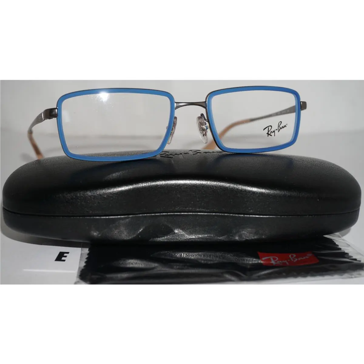 Ray Ban Frame Eyeglasses Rubber Blue RX6337 2620 51 18 140