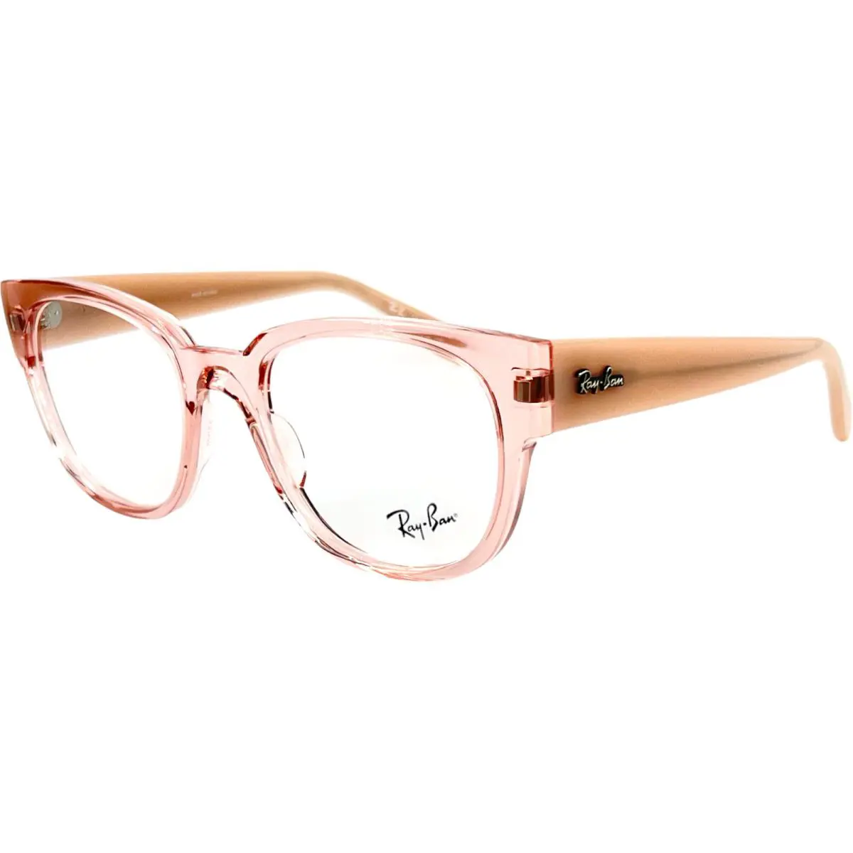 Ray Ban RB7210 Womens Plastic Eyeglass Frame 8203 Alabaster 52-20 w Case