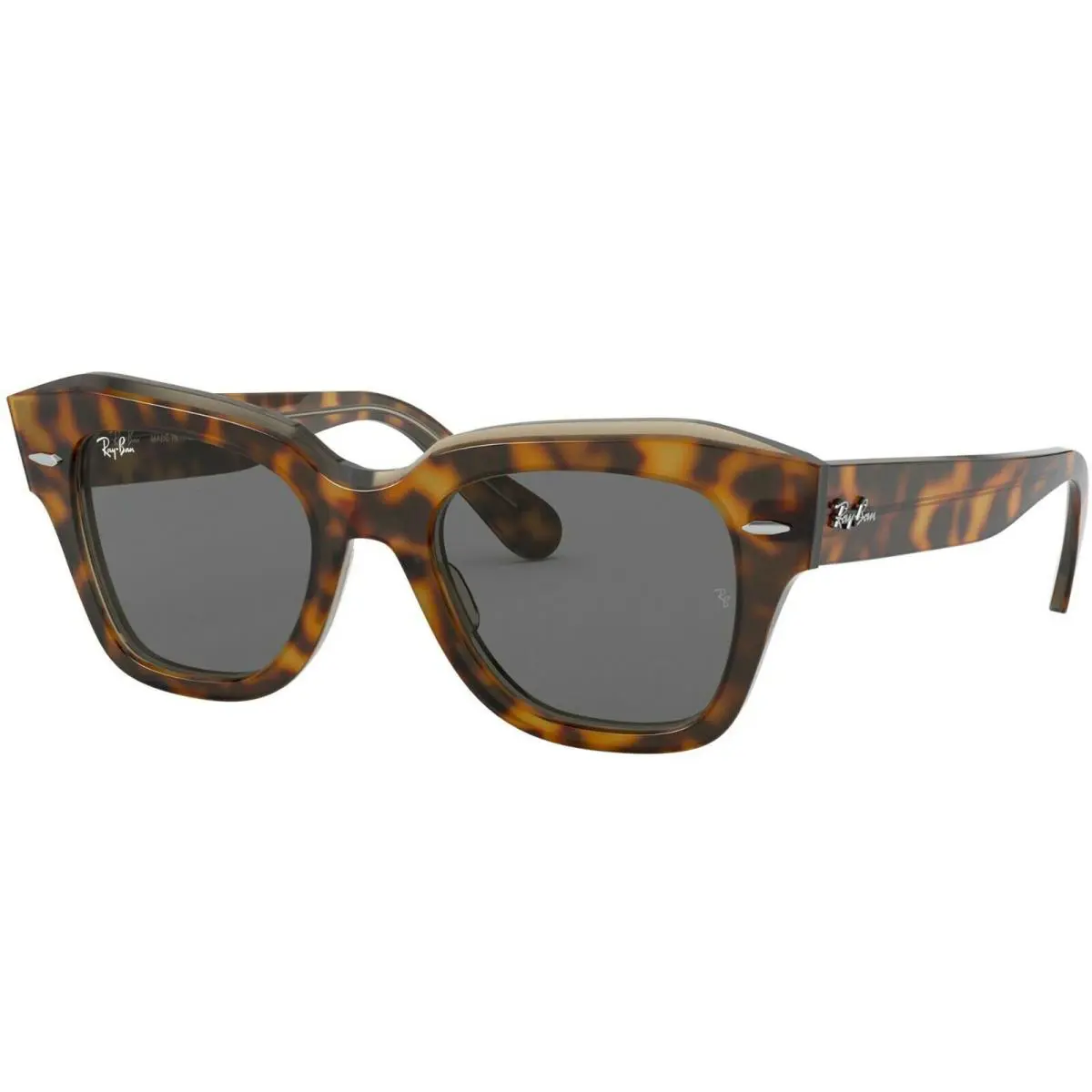 Ray-ban State Street RB 2186 Blonde Havana/grey 1292/B1 Sunglasses