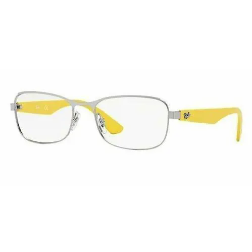 Aunthentic Ray Ban Eyeglasses RB6307 2538 Silver Yellow Frames 53mm Rx-able