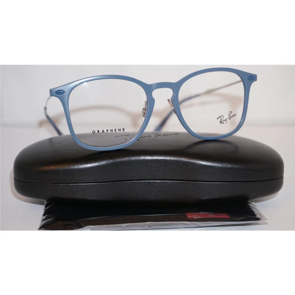 Ray Ban Frame Eyeglasses Light Blue RX8954 5756 48 18 140