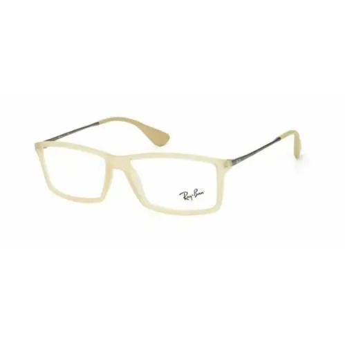 Ray Ban Eyeglasses RB7021 7021 Light Beige Frames Rx-able 55MM ST