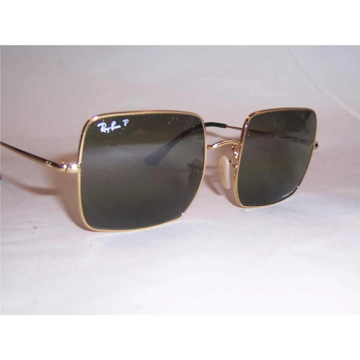 Ray Ban Sunglasses RB 1971 001/G4 Gold/green Polarizd 54mm