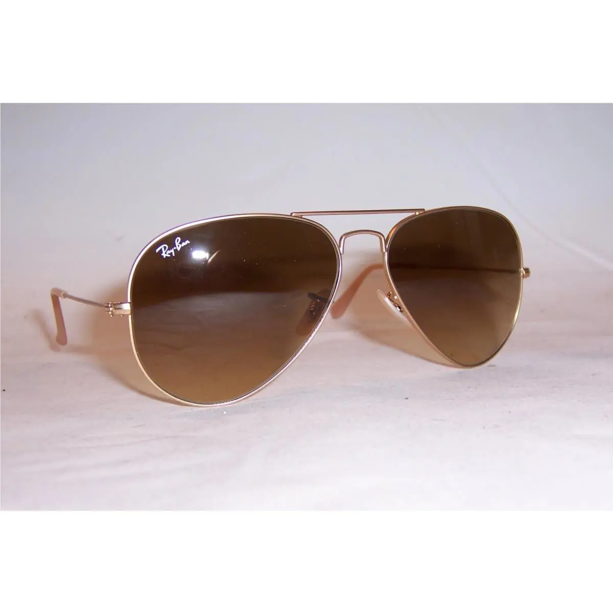 Ray Ban Aviator Sunglasses 3025 112/85 Gold/brown 58MM