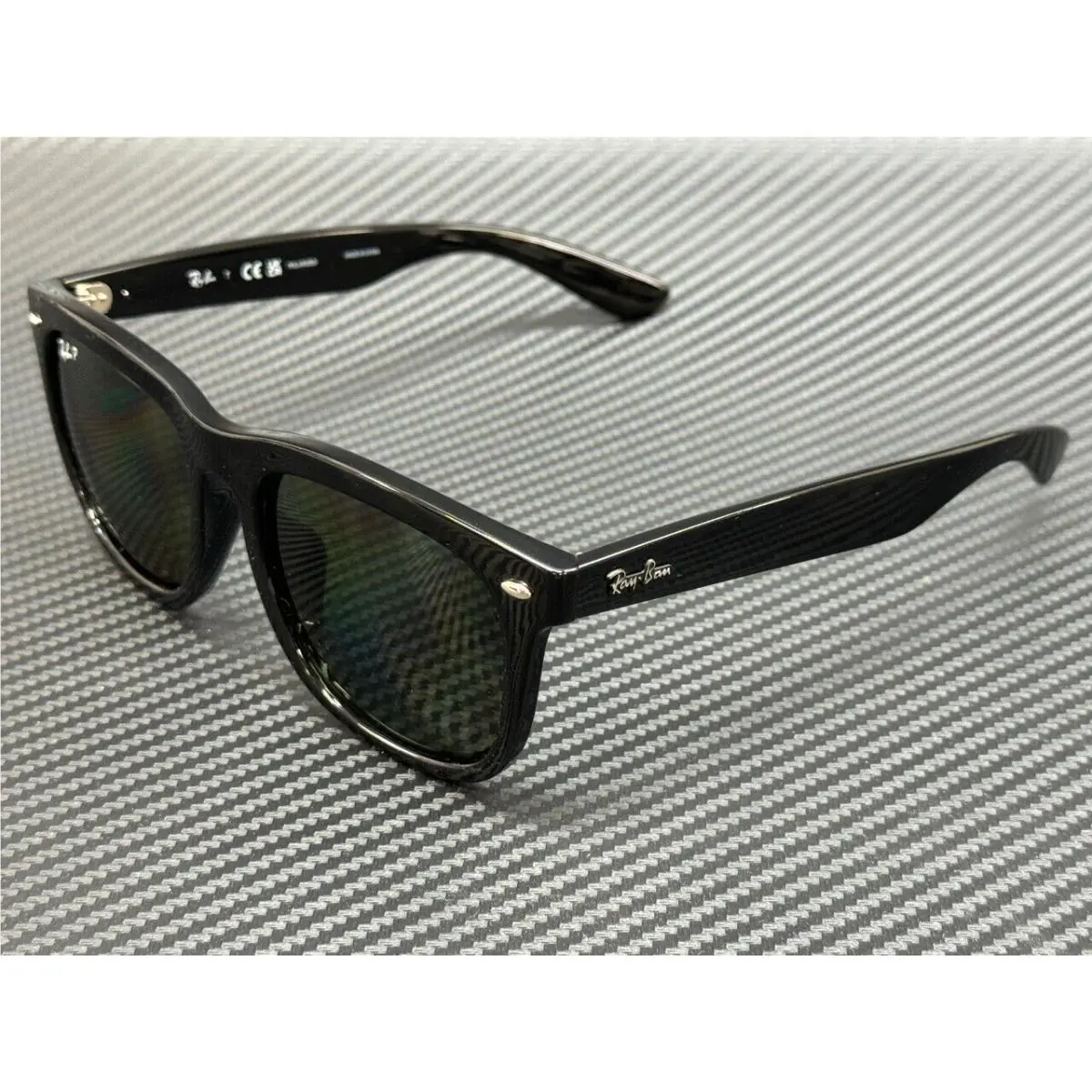 Ray Ban RB4260D 601 9A Black Green Polarized Unisex 57 mm Sunglasses