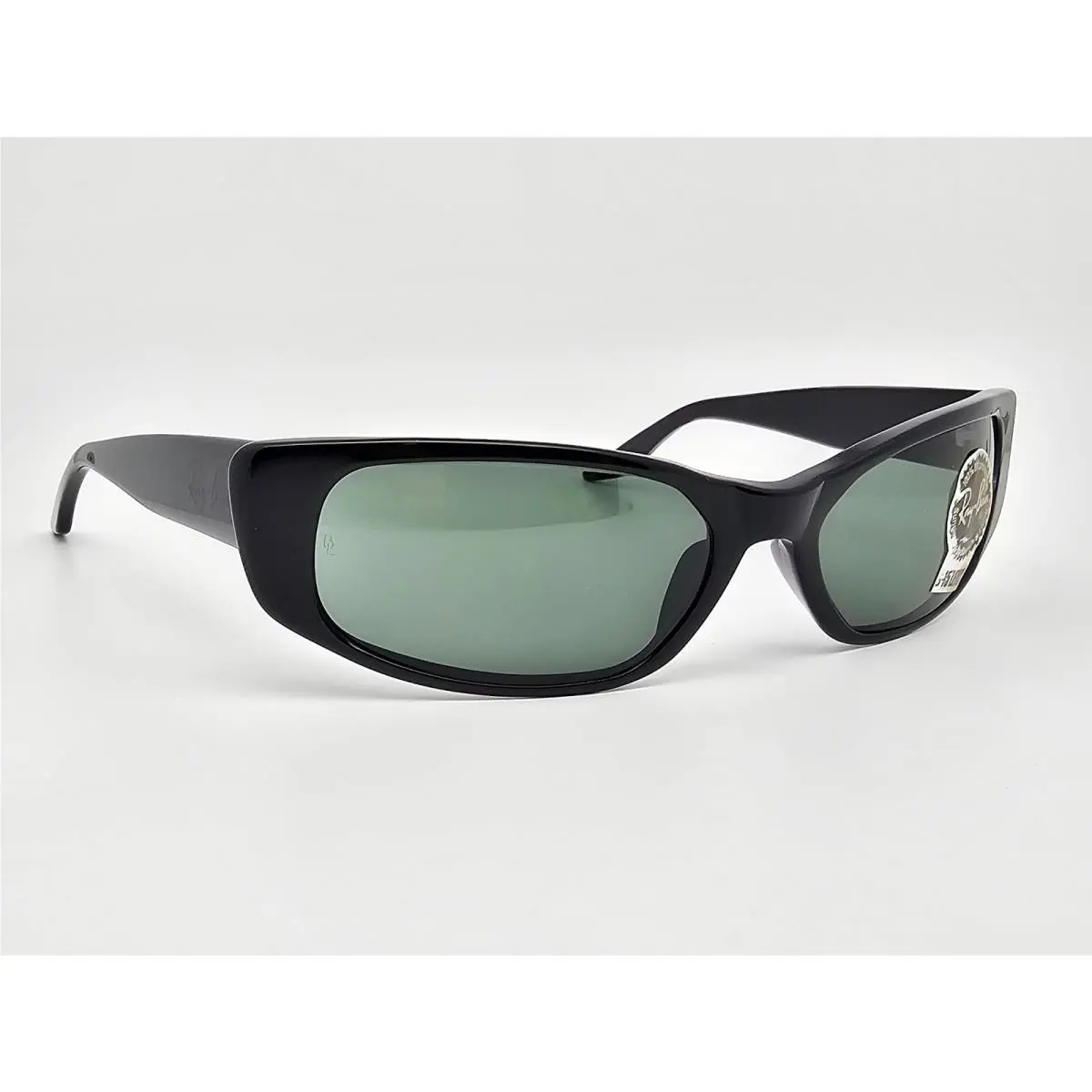 Ray-ban B&l W1926 B L W1926 Xyao Black Frame G-15 Green Glass Lens Cat Eye Sunglasses 55mm