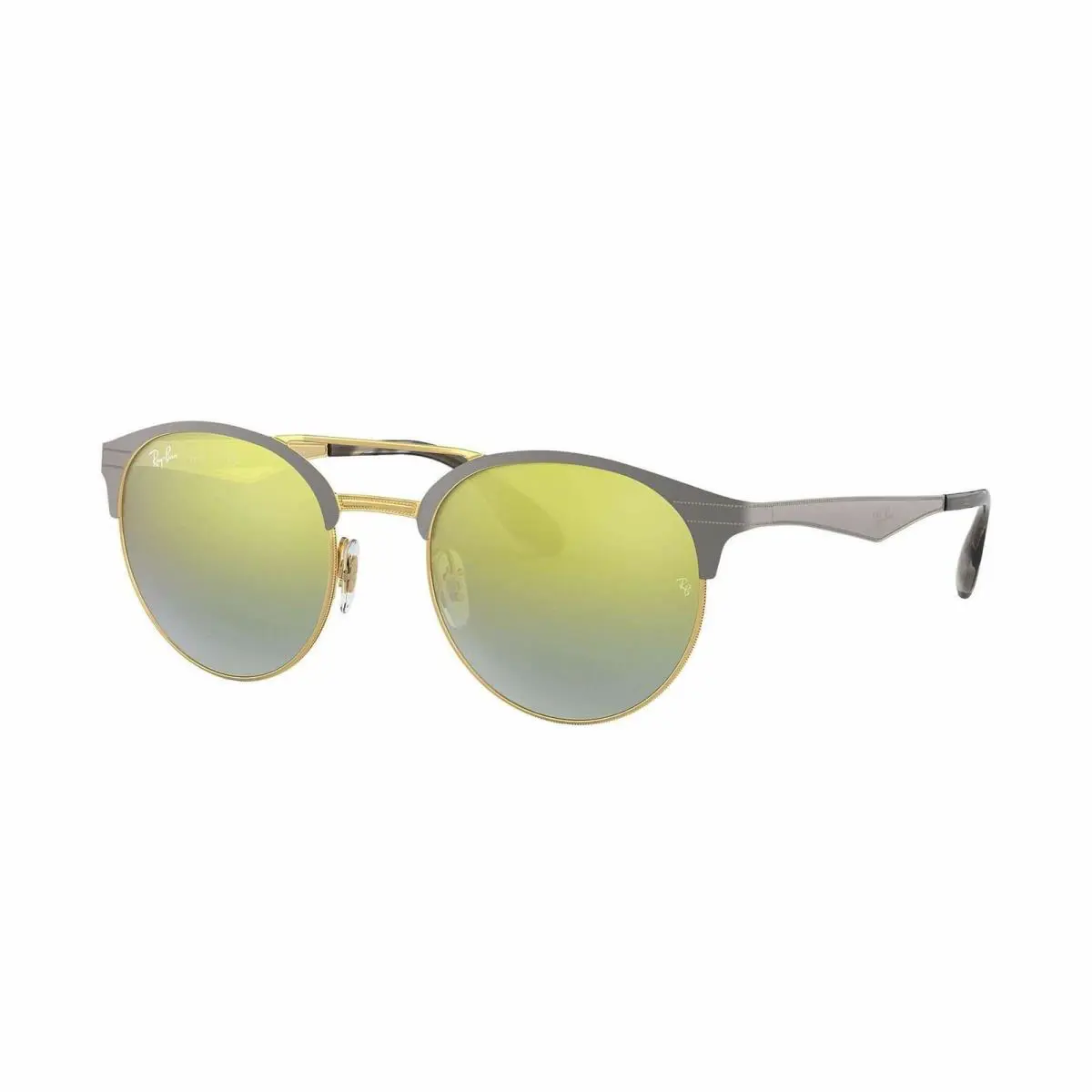 RB3545-9007/A7 Ray-ban Highstreet Round Sunglasses - Frame: Color